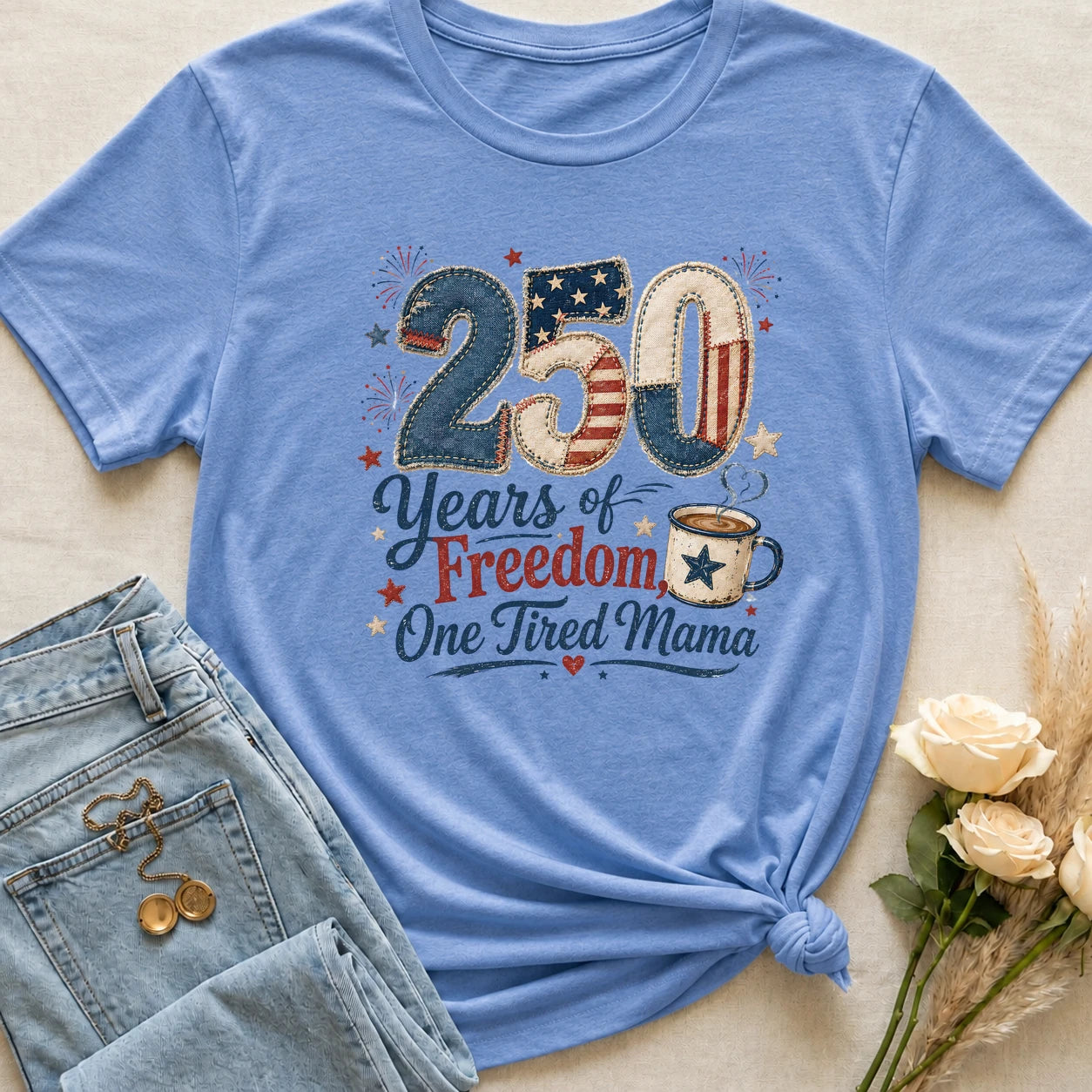Heather Columbia Blue