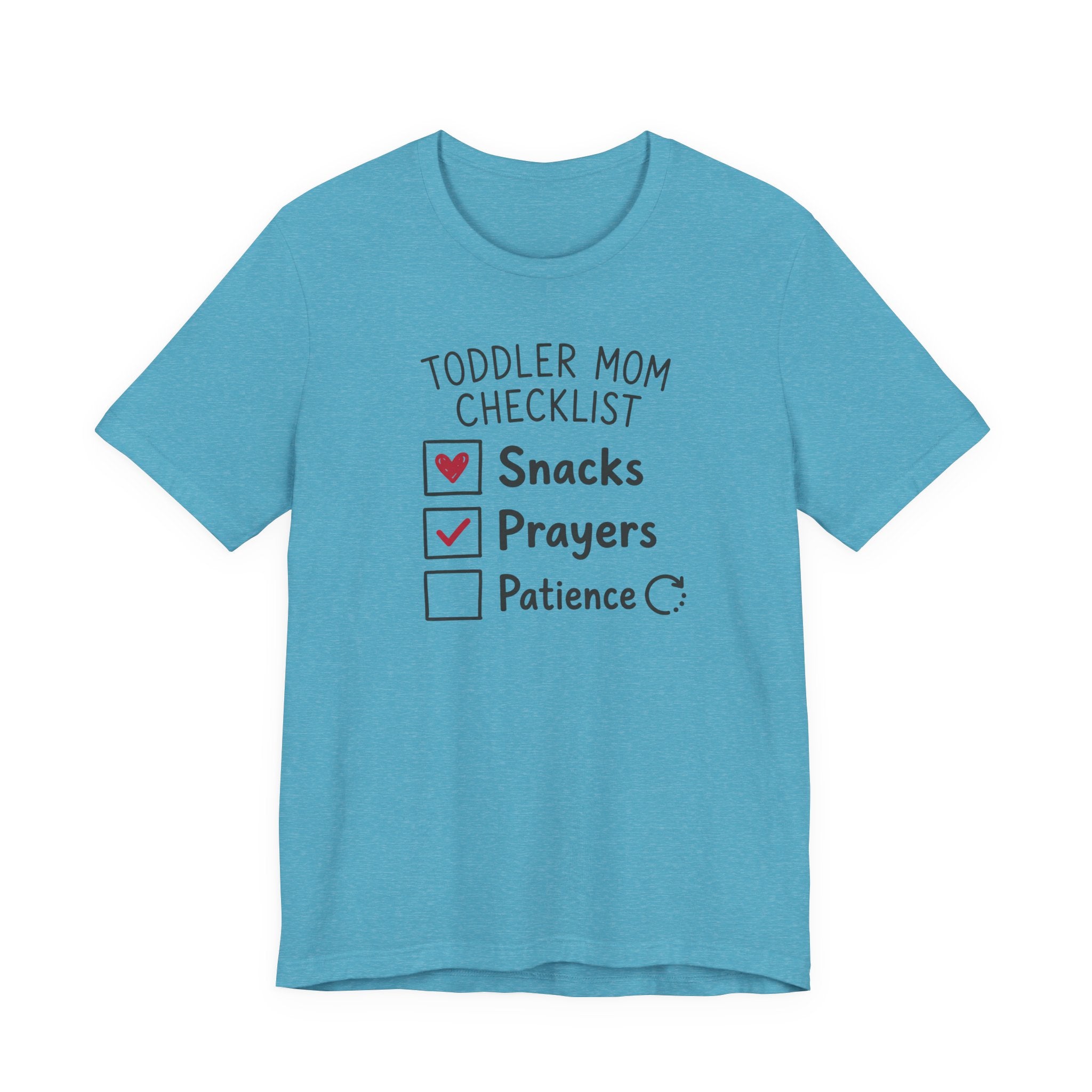 Toddler Mom Checklist T-Shirt