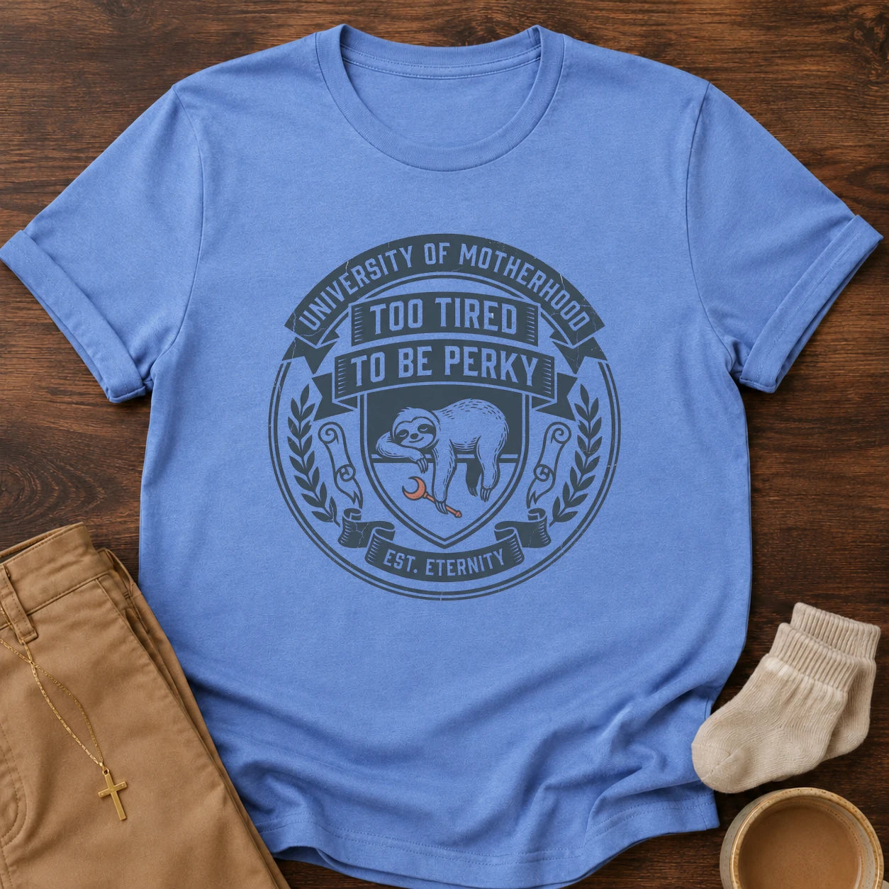 Heather Columbia Blue
