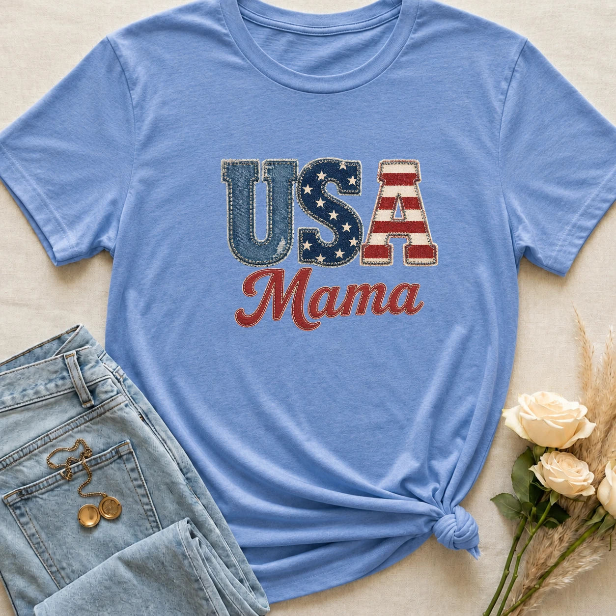 Heather Columbia Blue